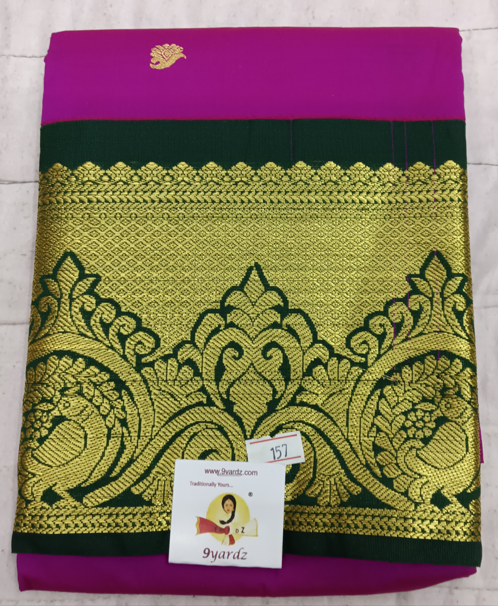 Pavadai poly silk 36"