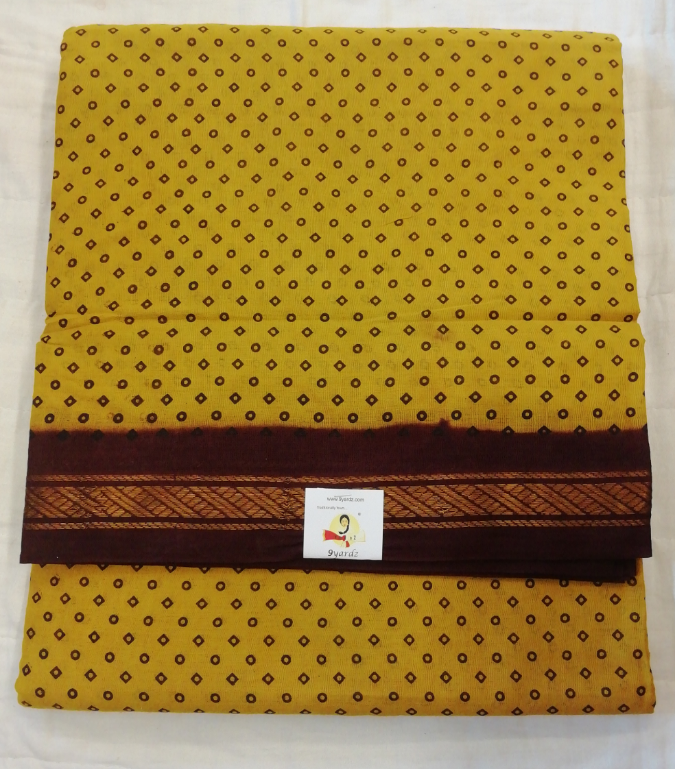 Sungudi cotton 12 yardz
