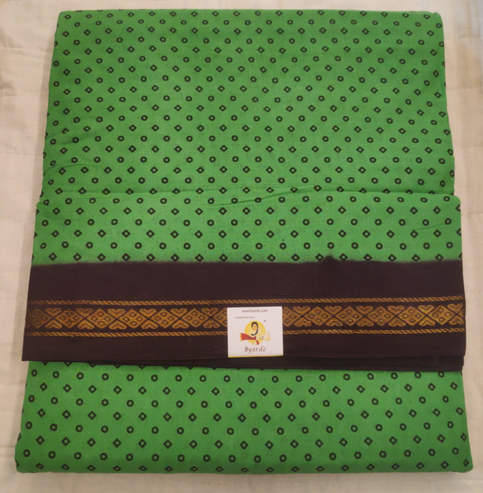 Sungudi cotton 12 yardz