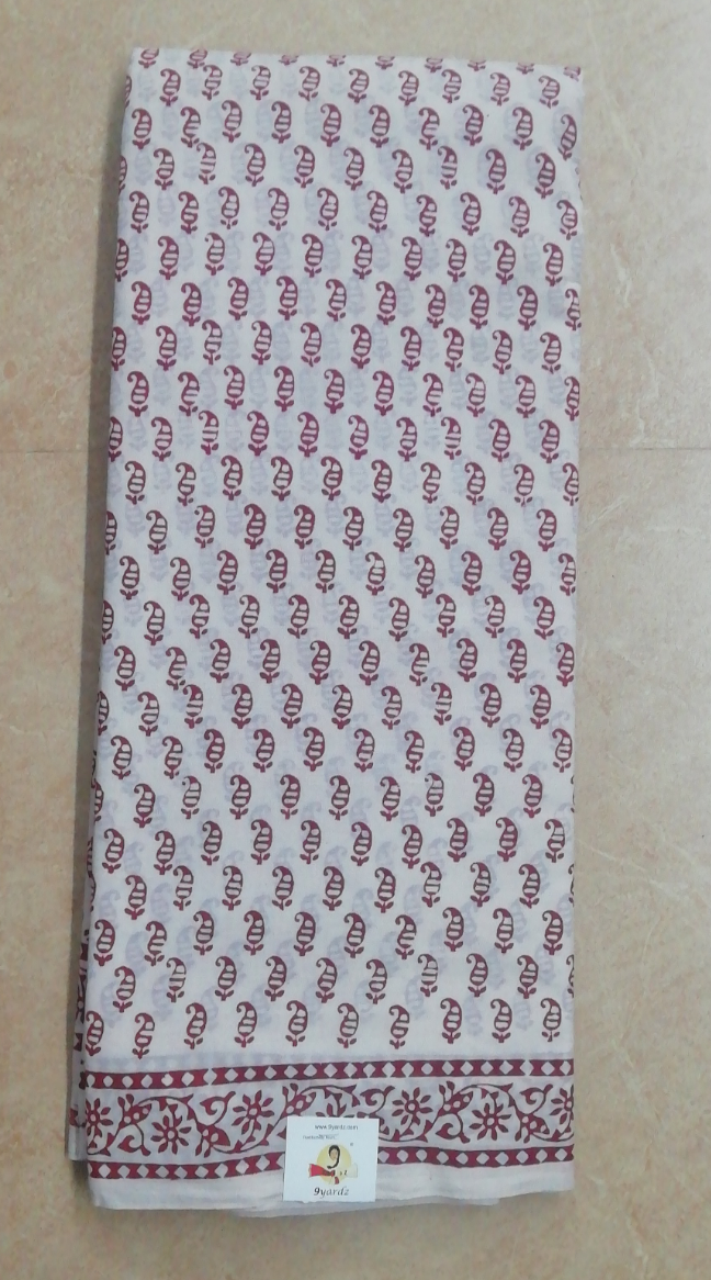 Baag/soft cotton Madisar 11 yards