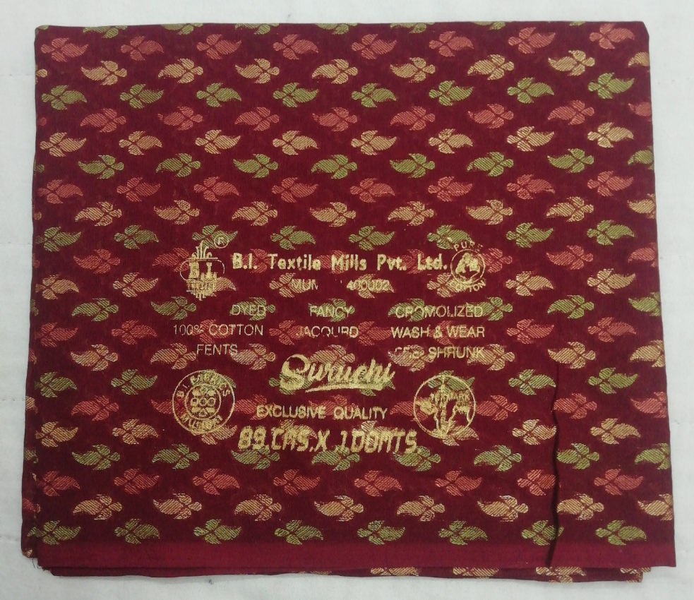 Jacquard Blouse bit 1mtr