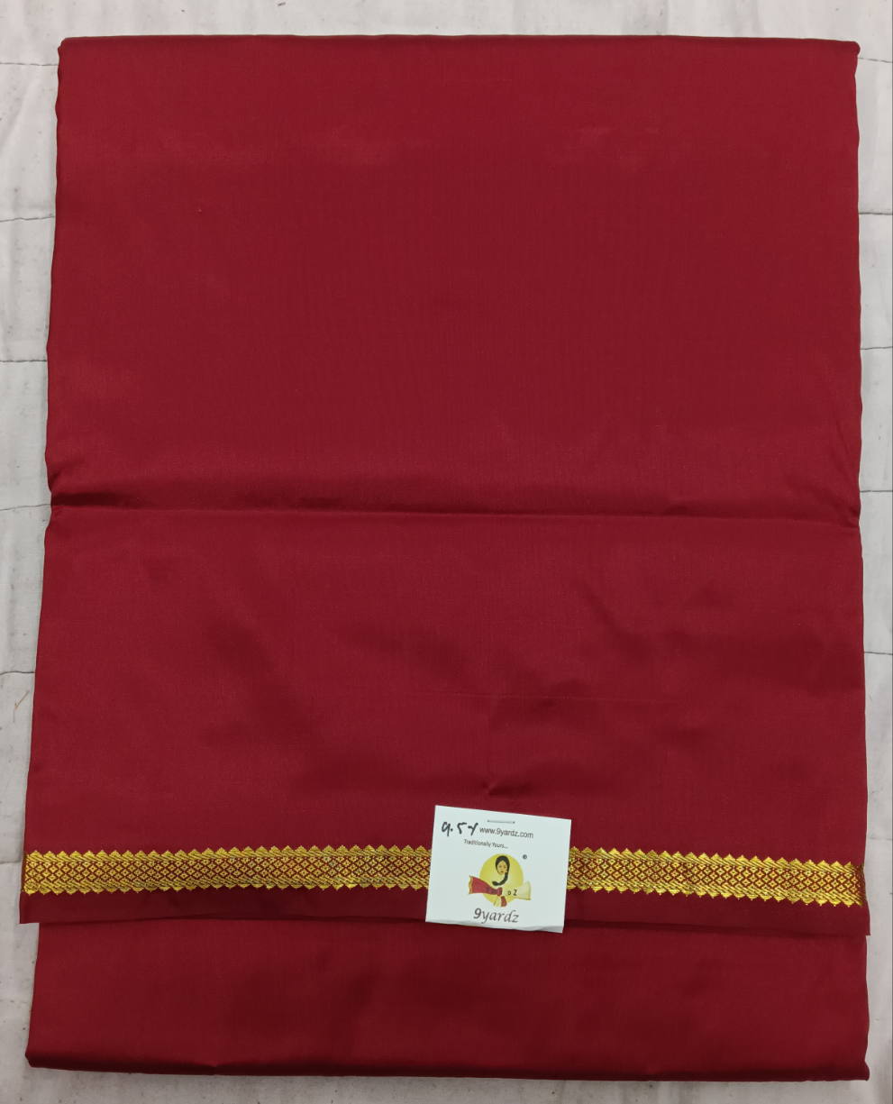 Pure silk 9.5yardz Muhurtham saree