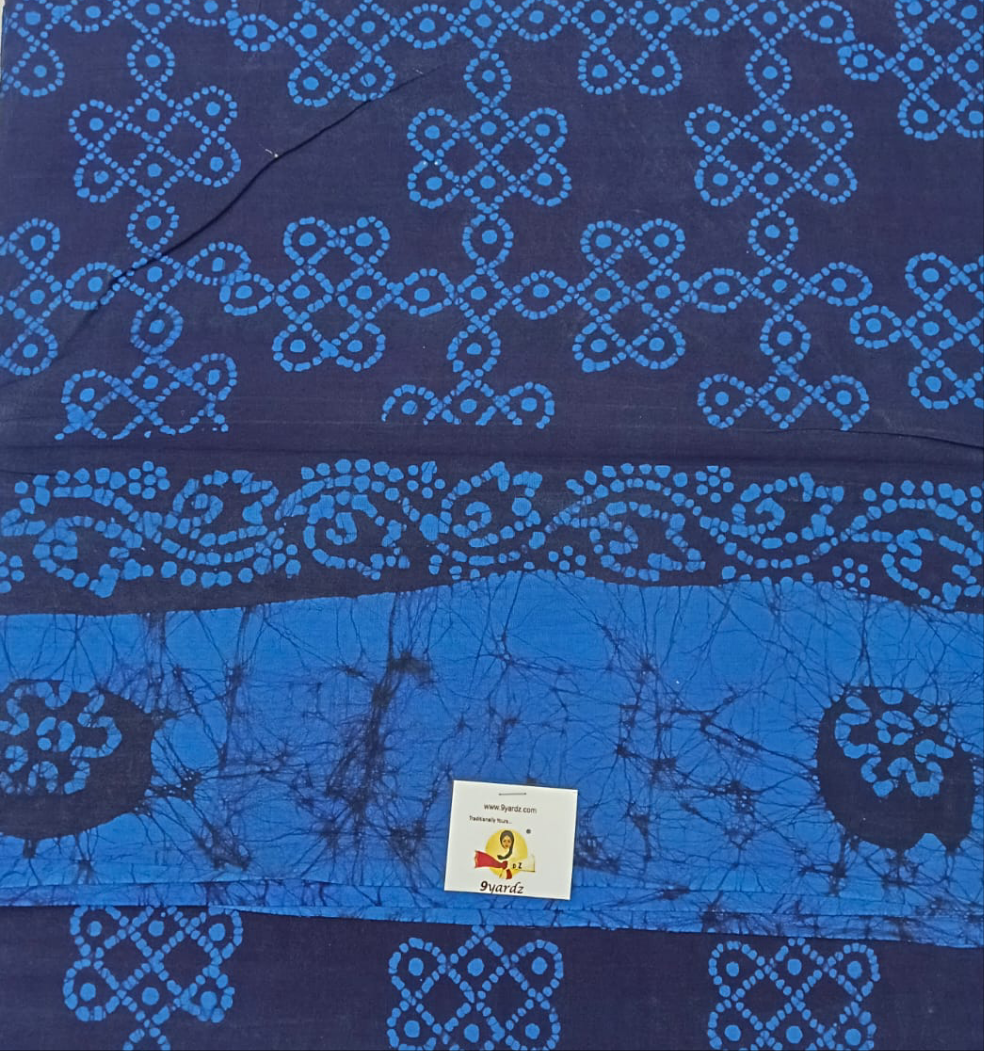 Sungudi cotton 9.5 yards madisar