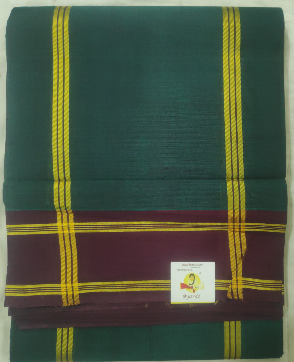 Devendra 10 yards with contrast border