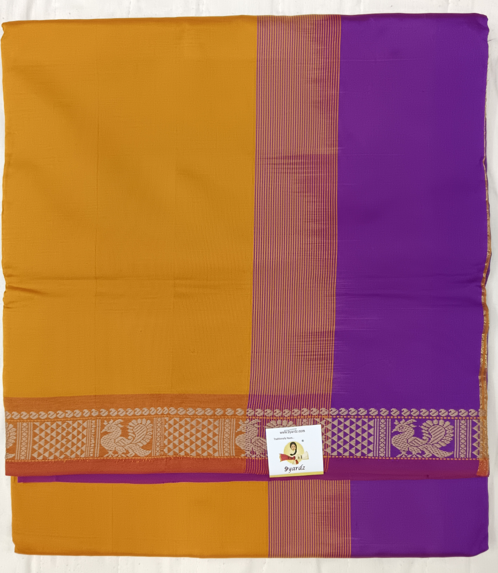 Semi silk cotton 6Yards
