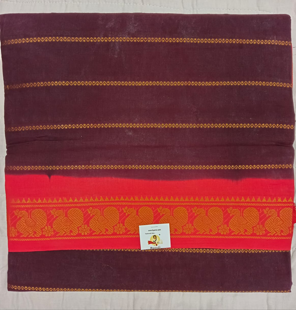 Sungudi cotton 10.5 yards madisar