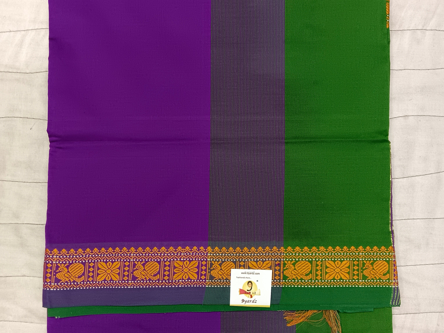 Semi silk cotton 6Yards