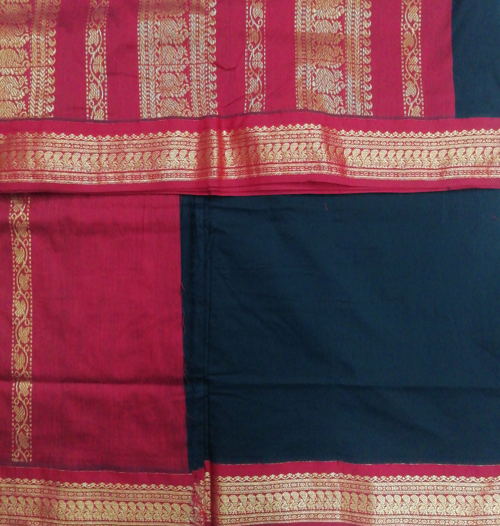 Kalyani Cotton 9 metres/ 10 yards approx madisar