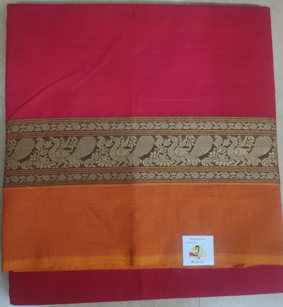 Chettinadu / Karaikudi cotton 10 yards madisar