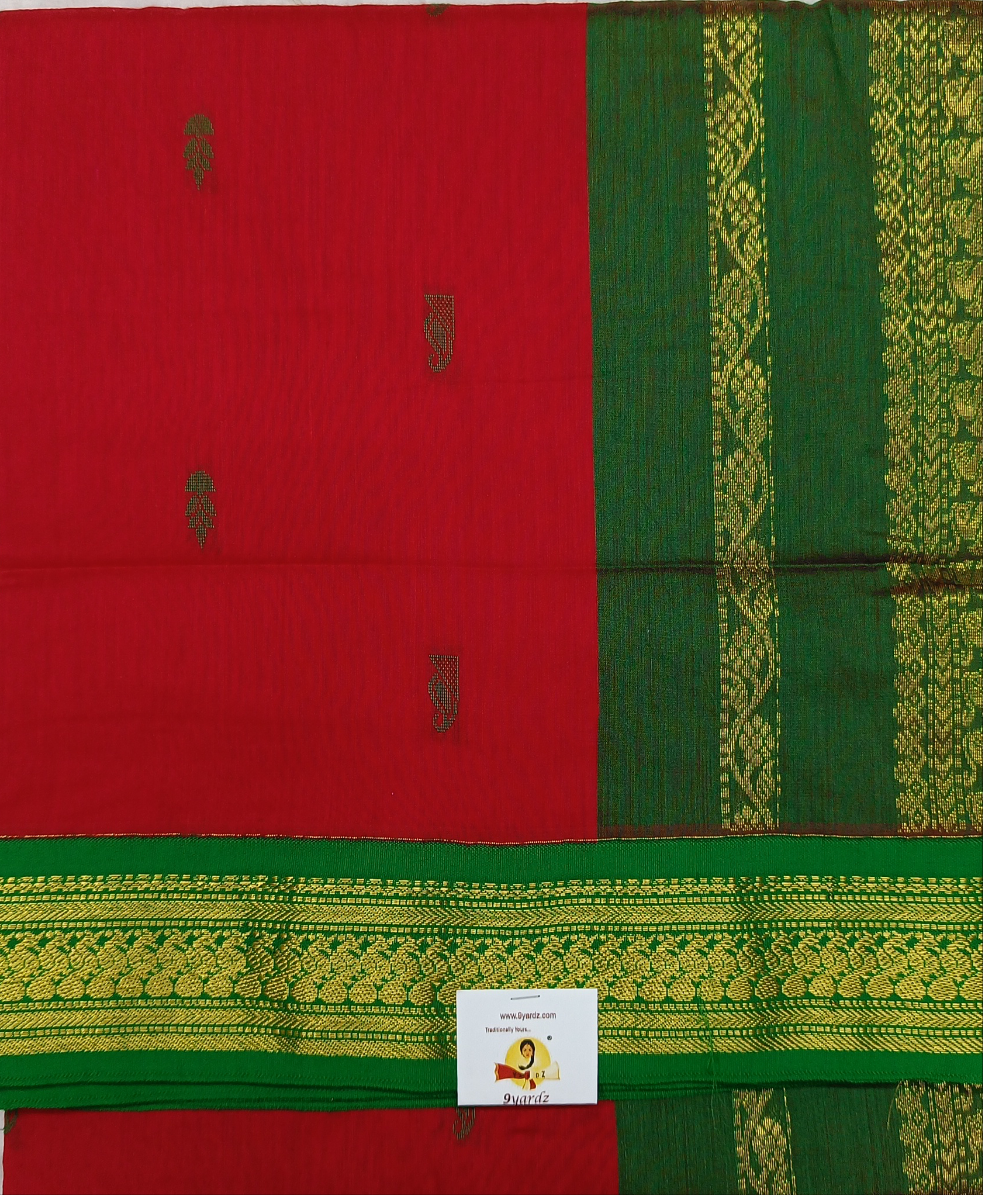 Kalyani Cotton Butta  9.5yards