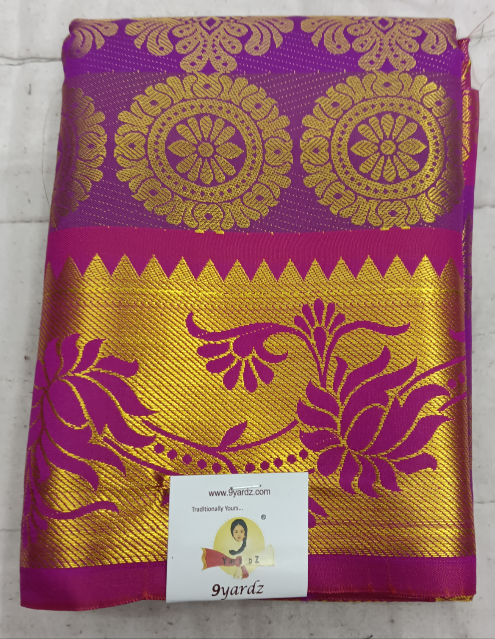 Pavadai poly silk 27"