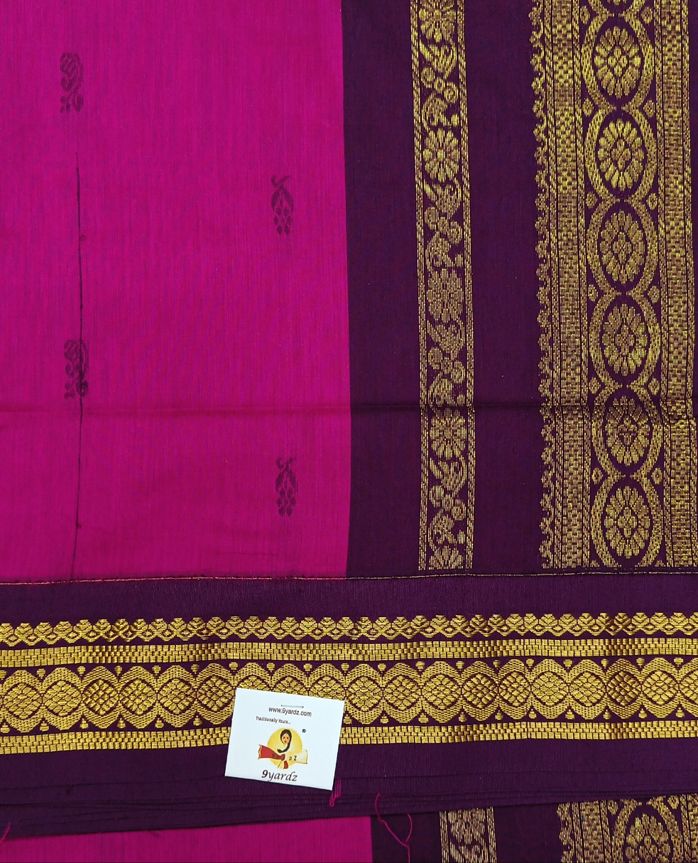 Kalyani Cotton Butta  9.5yards