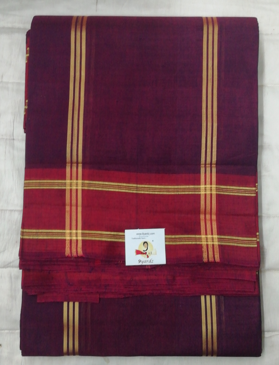 Devendra 10 yards with contrast border