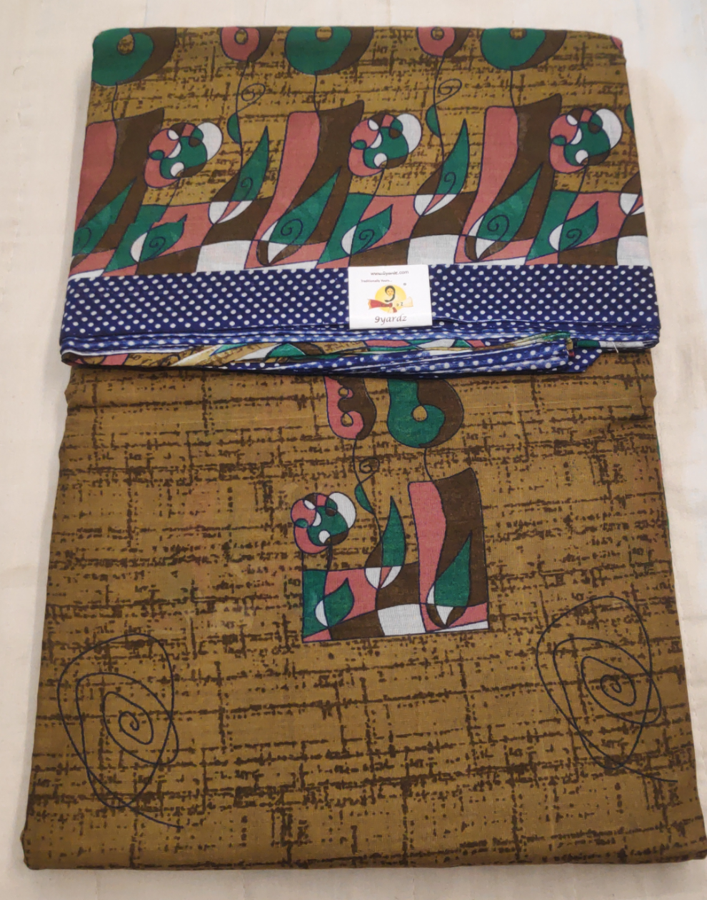 Erode cotton 10.5 yards madisar