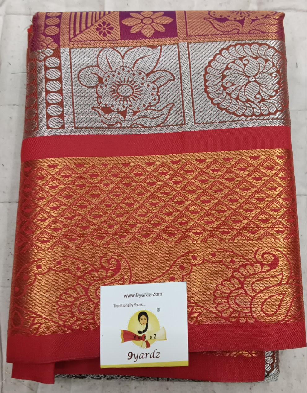 Pavadai poly silk 27"