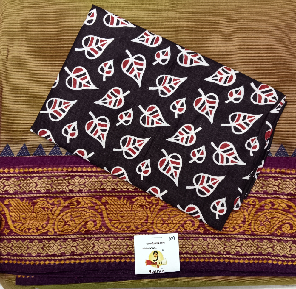 Arupukottai cotton 10 yards madisar