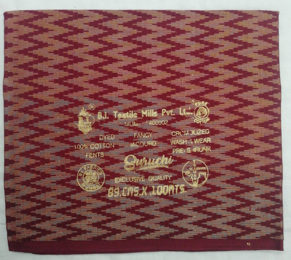 Jacquard Blouse bit 1mtr