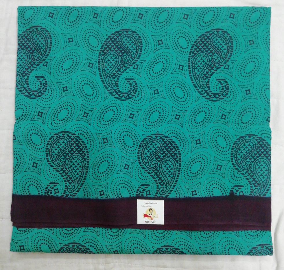 Sungudi cotton 10.5 yards madisar