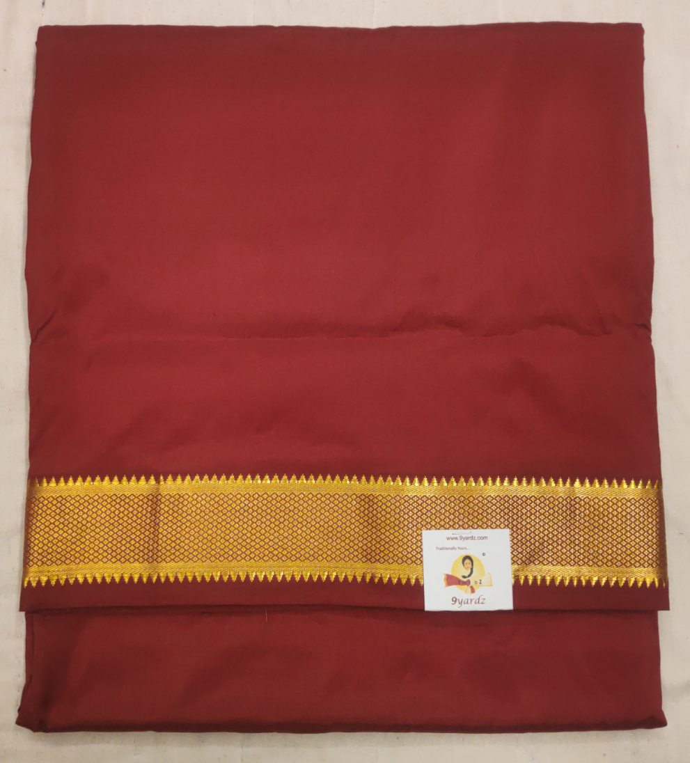 Pure silk 10.5yard Muhurtham saree