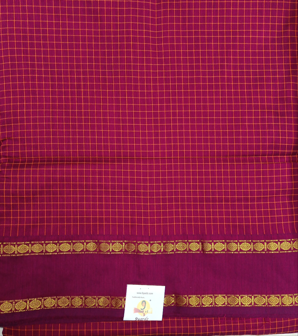 Kalyani Cotton checked 9.7 yards