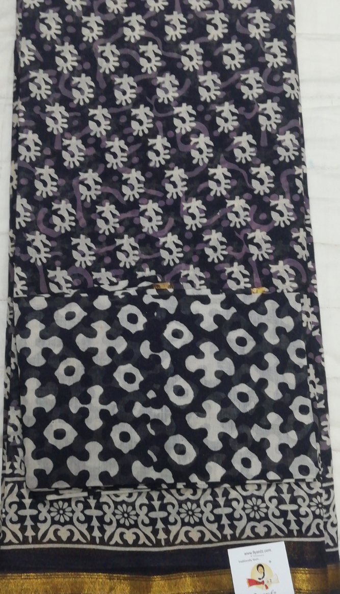 Chanderi cotton 6 yards