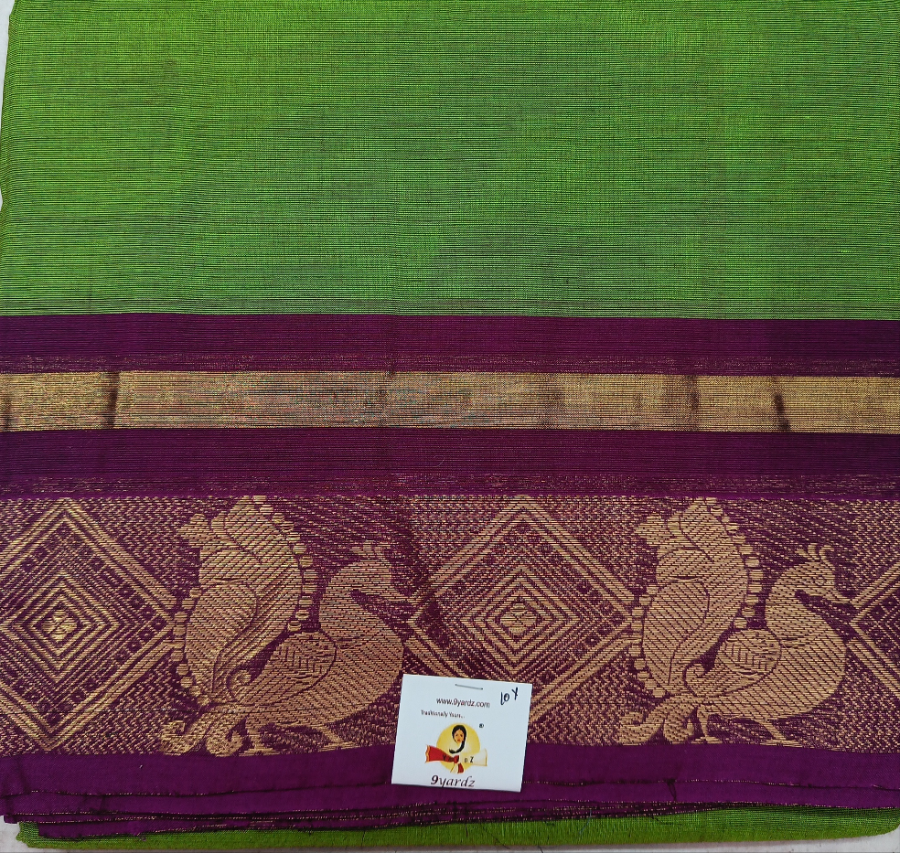 Arupukottai cotton 10 yards madisar