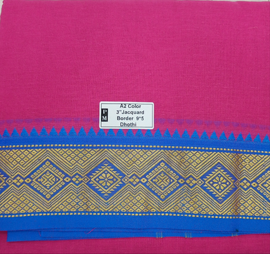 Cotton Colour  Dhothi 9*5