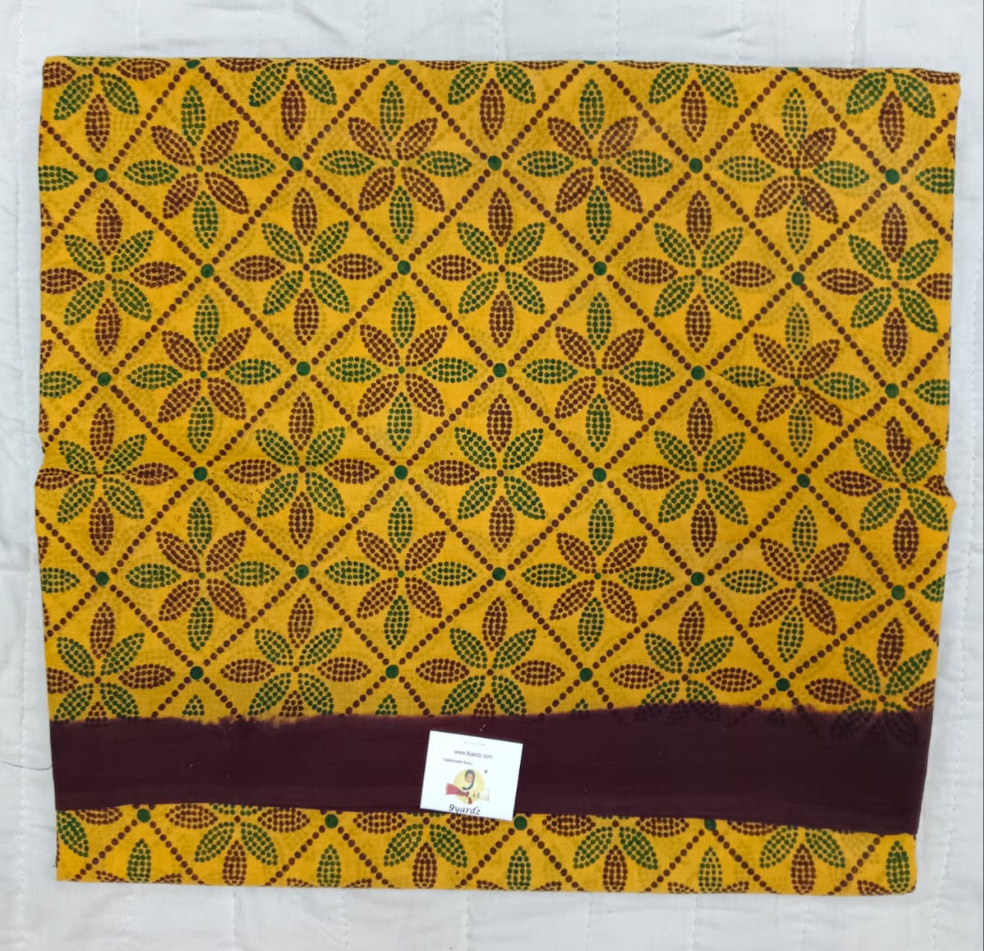 Sungudi cotton 10.5 yards madisar