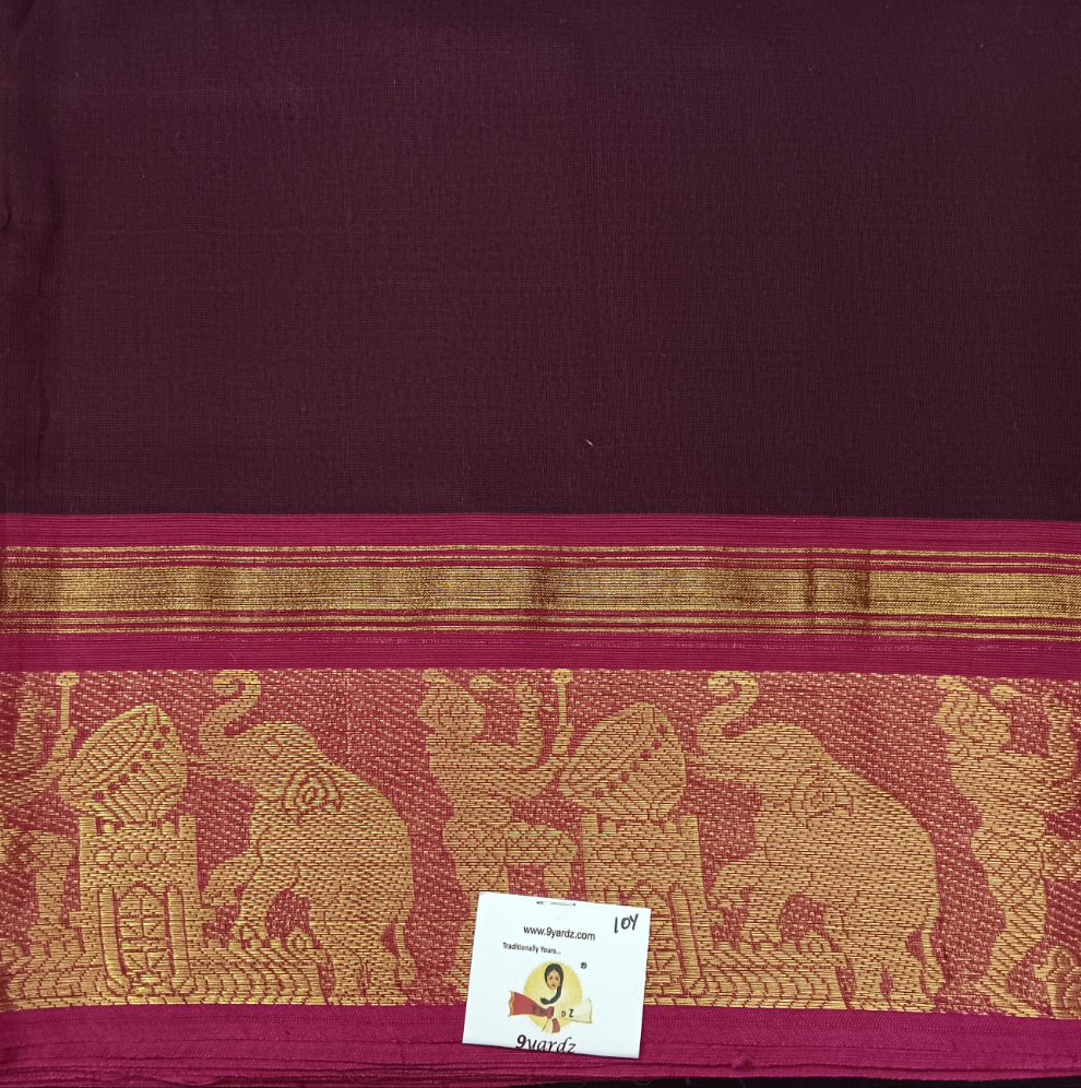 Arupukottai cotton 10 yards madisar