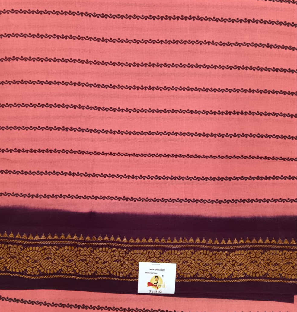 Sungudi cotton 9.5 yards madisar
