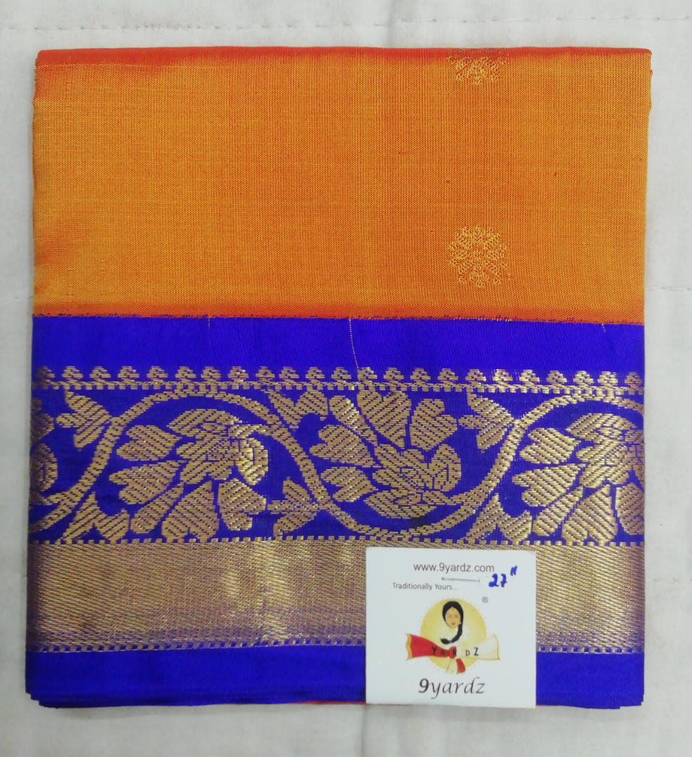 Pattu Pavadai Pure silk 27"