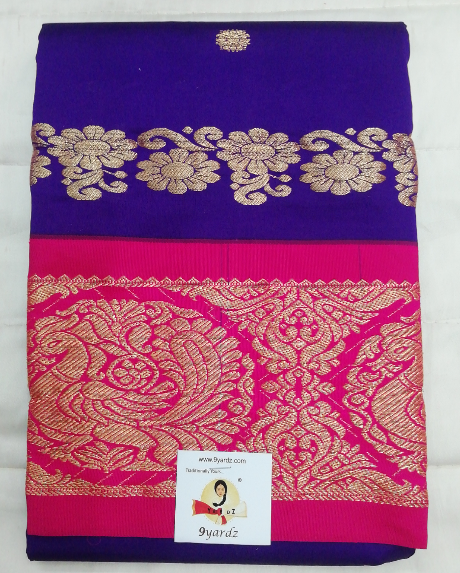 Pavadai poly silk 36"
