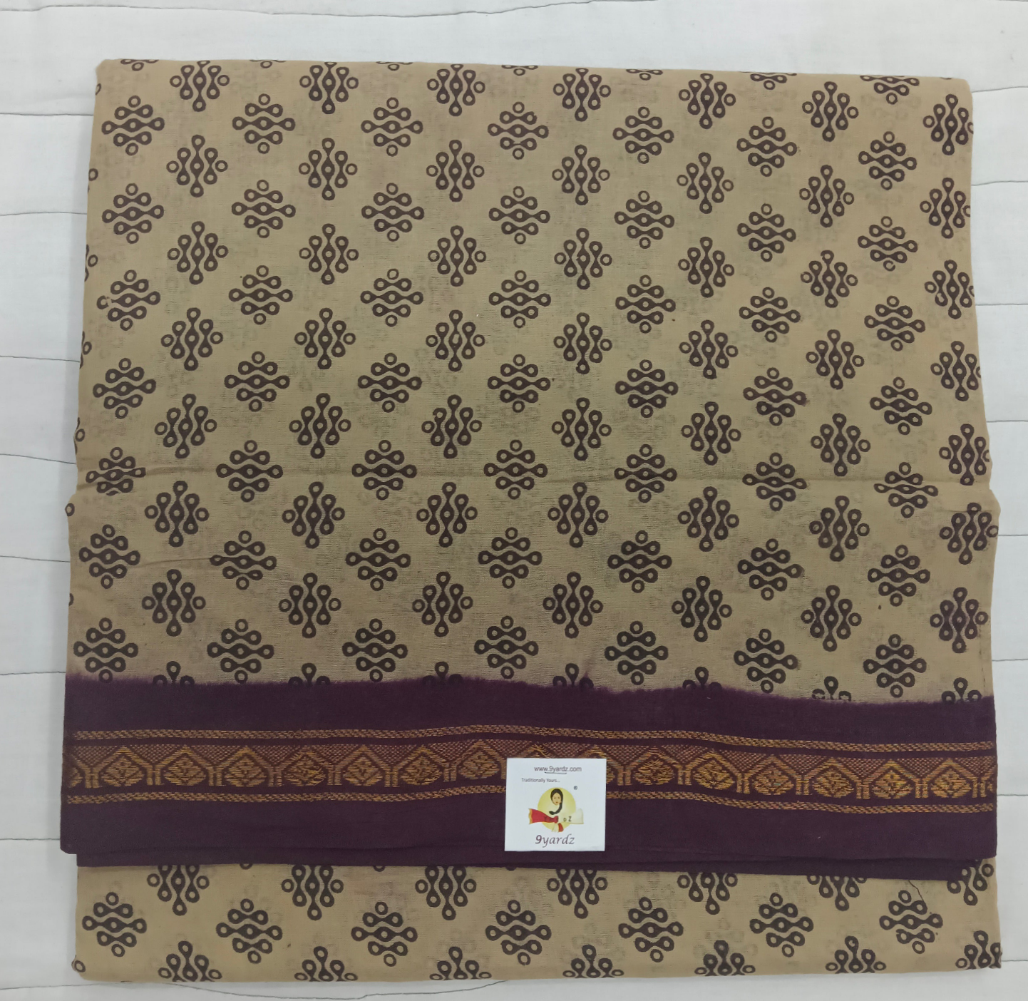 Sungudi cotton 10.5 yards madisar