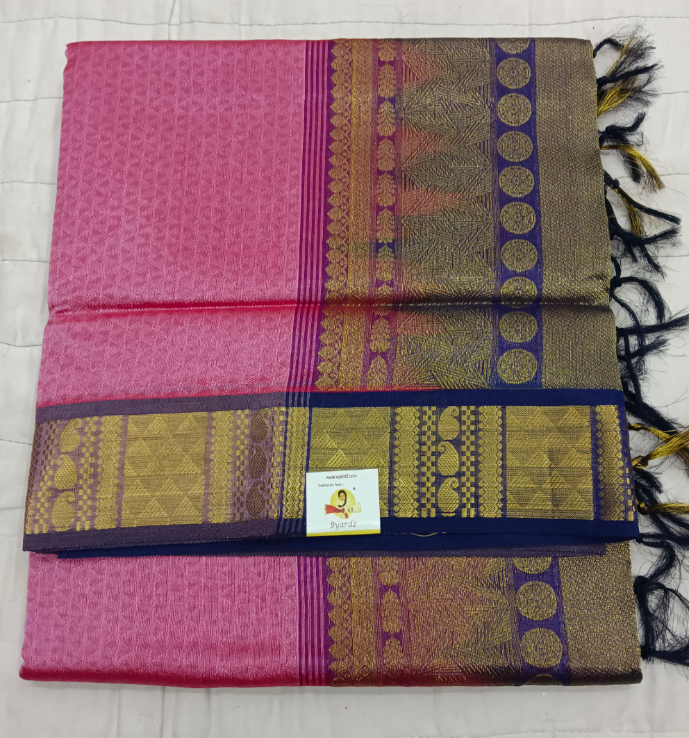 Rich Pallu Silk Cotton 6yardz