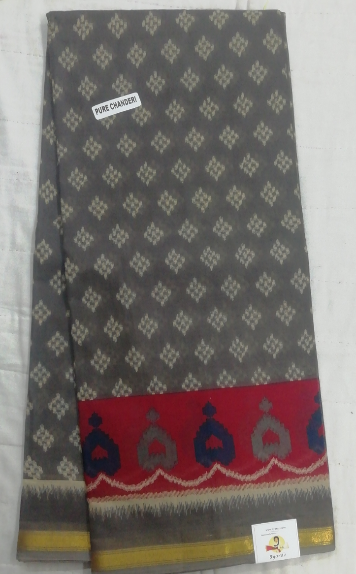 Chanderi cotton 6 yards