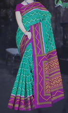 Load image into Gallery viewer, Cotton printed saree