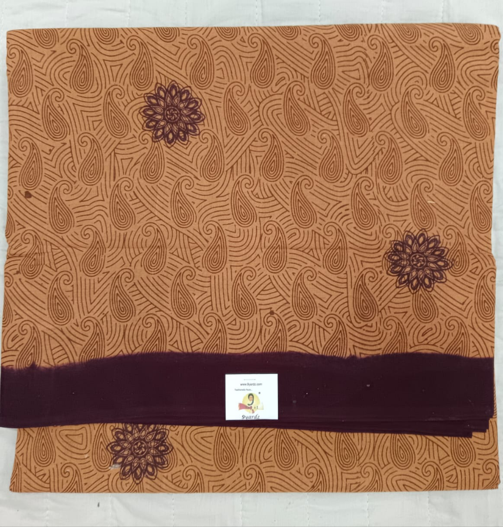 Sungudi cotton 10.5 yards madisar