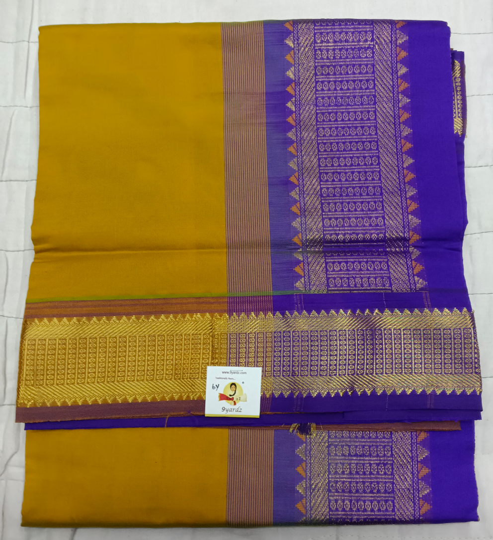 Semi silk cotton 6Yards