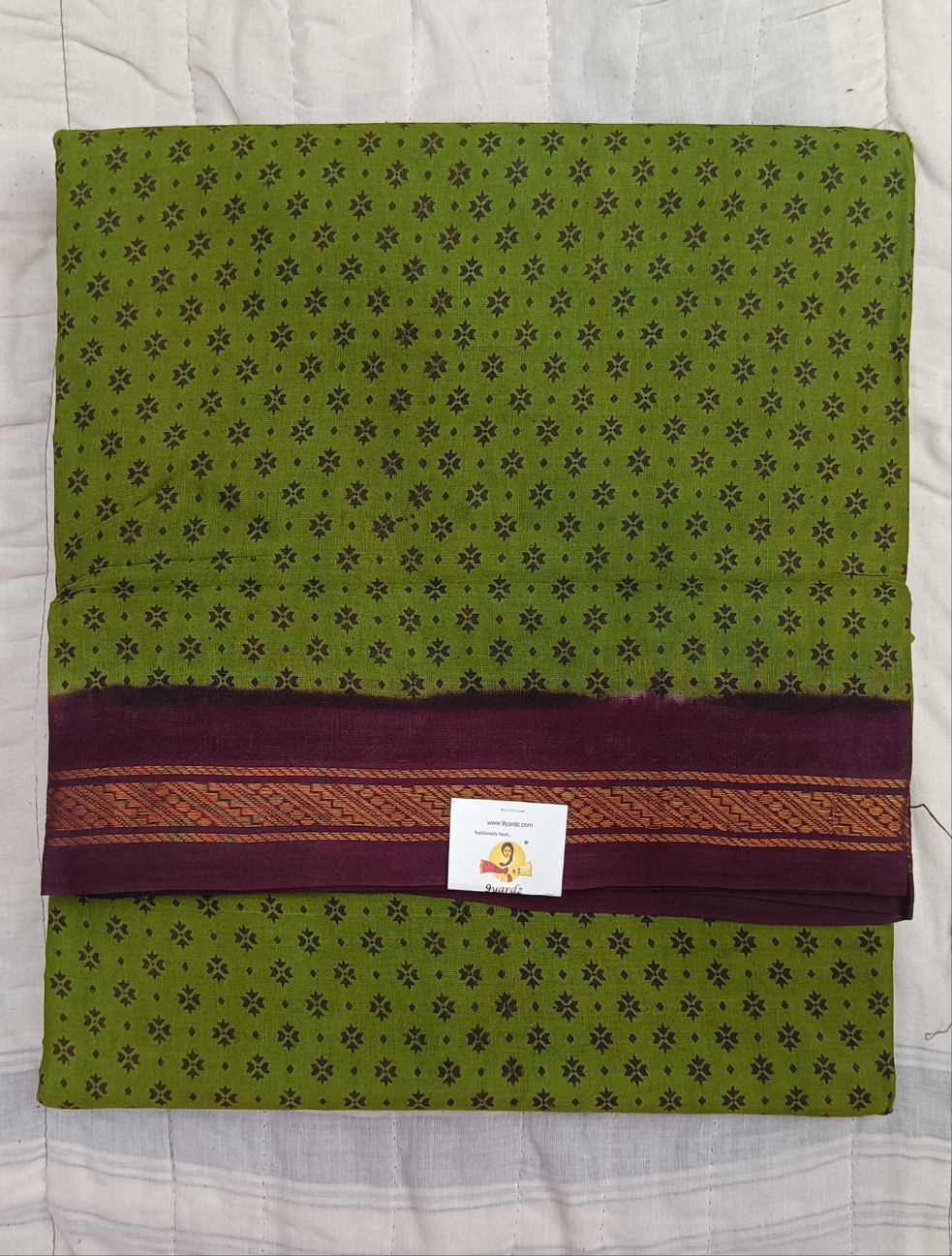 Sungudi cotton 12 yardz