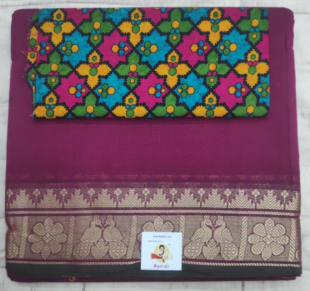 Arupukottai cotton 10 yards madisar