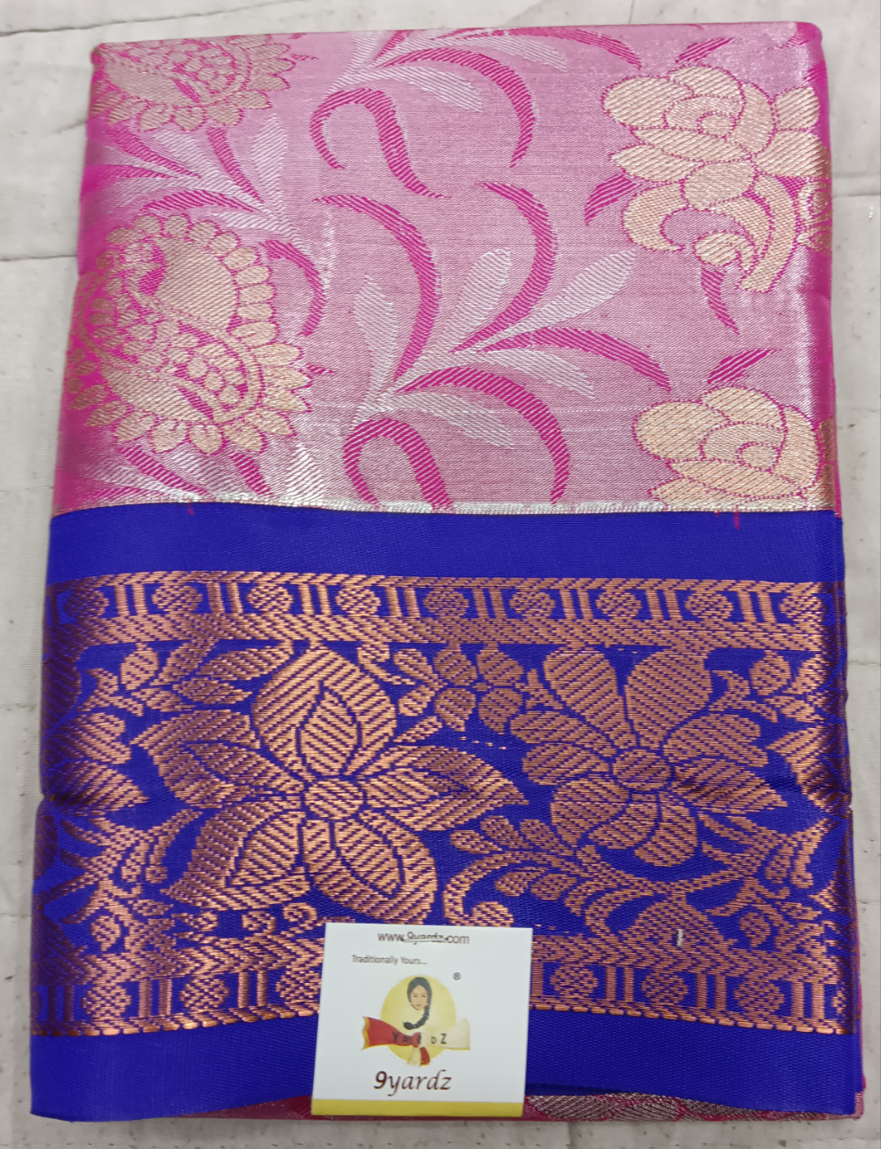 Pavadai poly silk 36"