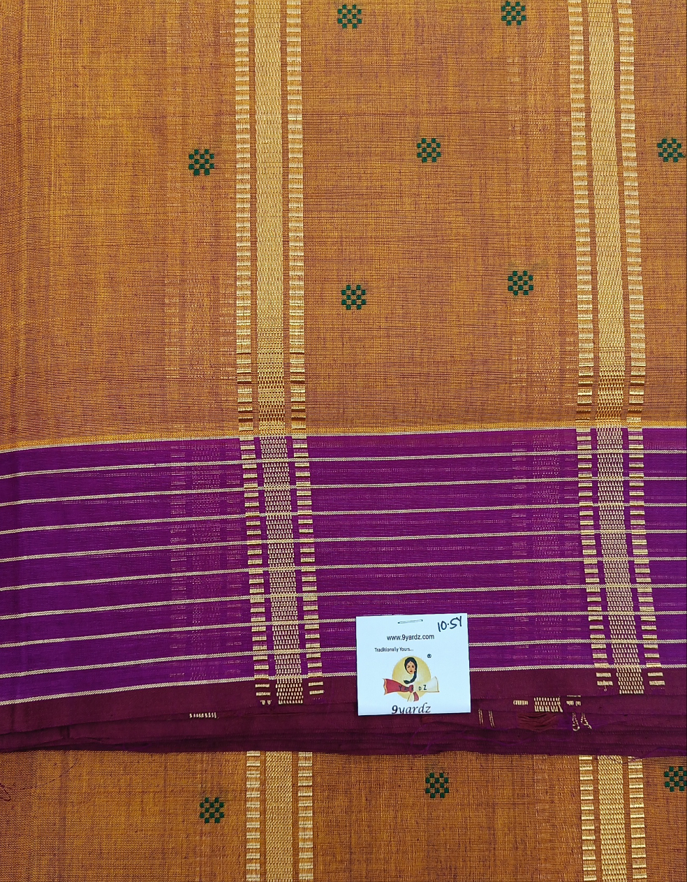 Devendra  Plain with butta 10.5yards