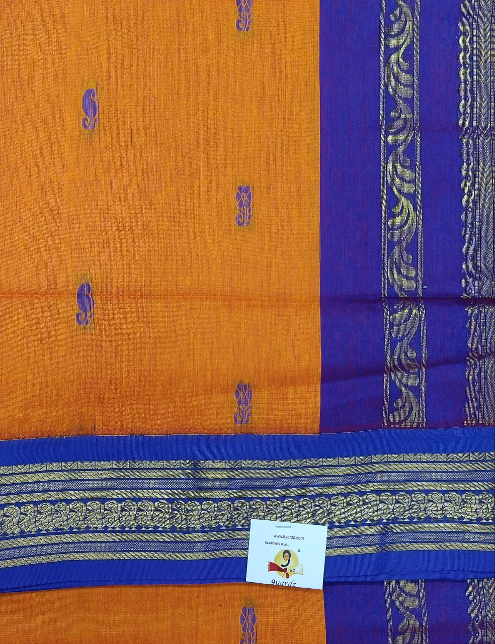 Kalyani Cotton Butta  9.5yards