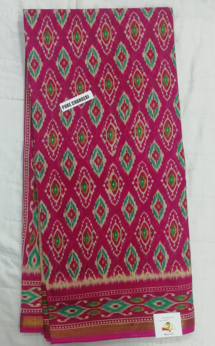 Chanderi cotton 6 yards