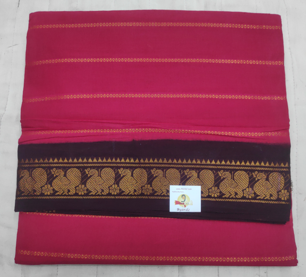 Sungudi cotton Velthari 10.5 yards madisar