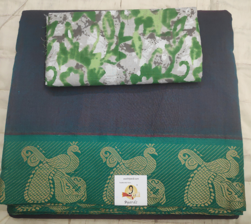 Arupukottai cotton 10 yards madisar