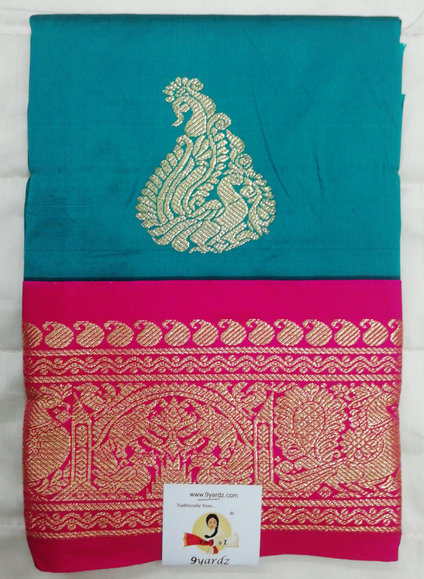 Pavadai poly silk 27"