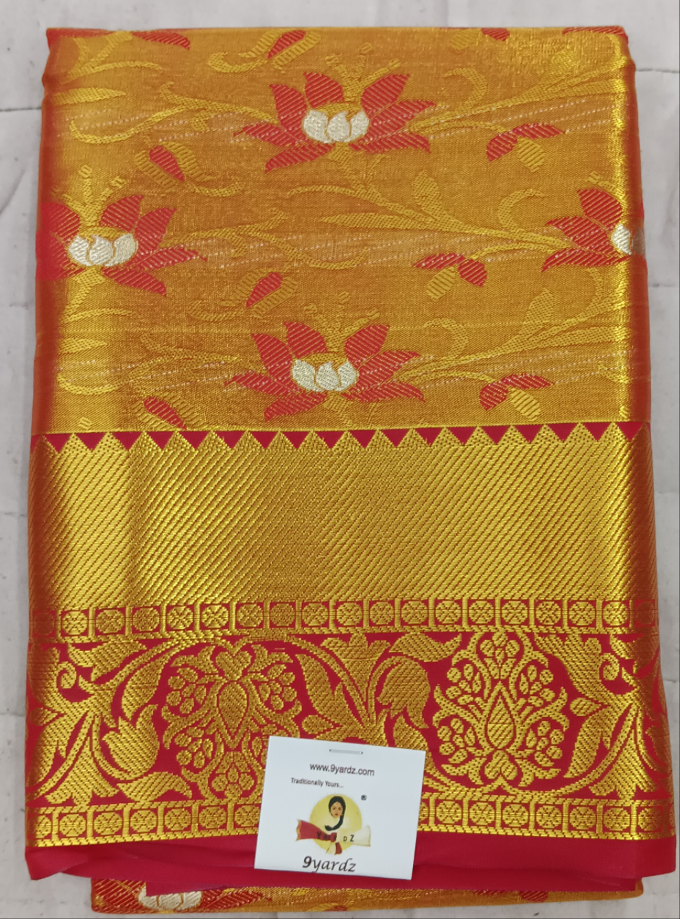 Pavadai poly silk 36"