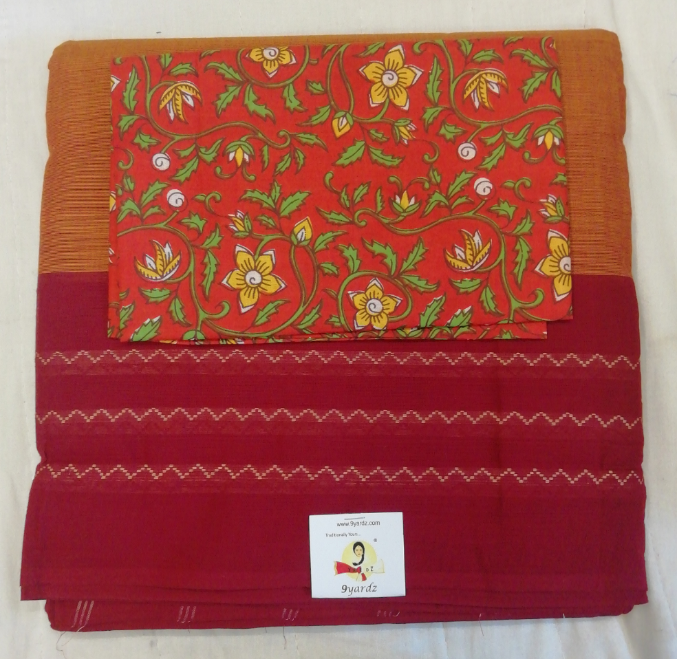 Arupukottai cotton 10 yards madisar