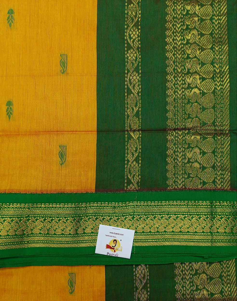 Kalyani Cotton Butta  9.5yards